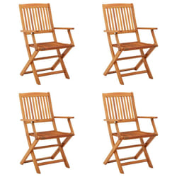 VidaXL 312450 outdoor chair Terrace Eucalyptus