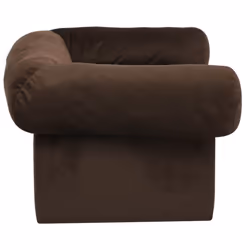 vidaXL Dog Sofa with Drawer Plush Pet Supplies Dog Couch Sofa Multi Colours - brown - Additional view 4