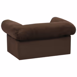vidaXL Dog Sofa with Drawer Plush Pet Supplies Dog Couch Sofa Multi Colours - brown - Additional view 5