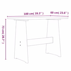 VidaXL 327253 kitchen/dining table - Additional view 8