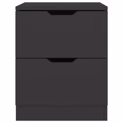 VidaXL 326726 nightstand/bedside table Black - Additional view 4