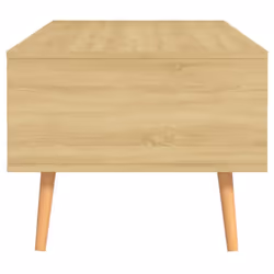 vidaXL Coffee Table Sonoma Oak Engineered Wood Side Accent Sofa Couch Table - Additional view 5