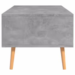 vidaXL Coffee Table Concrete Grey Engineered Wood Side Tea Accent Couch Table - Additional view 5