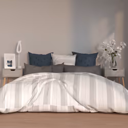 VidaXL 326804 nightstand/bedside table Concrete colour
