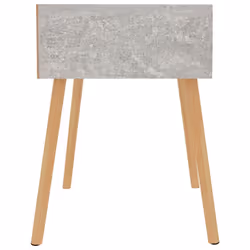 VidaXL 326804 nightstand/bedside table Concrete colour - Additional view 4