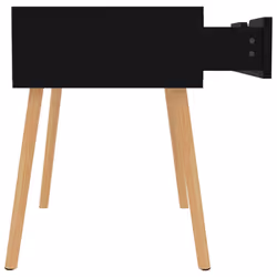 VidaXL 326809 nightstand/bedside table Black - Additional view 7