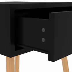 VidaXL 326809 nightstand/bedside table Black - Additional view 8