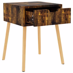 VidaXL 326811 nightstand/bedside table Oak - Additional view 6