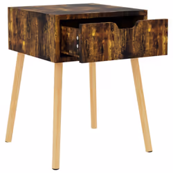 VidaXL 326812 nightstand/bedside table Oak - Additional view 6