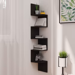 VidaXL 326832 shelve Wood Black