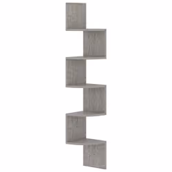 VidaXL 326835, Wood, Grey, 5 kg, 190 mm, 190 mm, 1230 mm