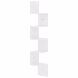 VidaXL 326837, Wood, White, 5 kg, 190 mm, 190 mm, 1230 mm