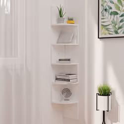 VidaXL 326837 shelve Wood White