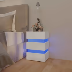 VidaXL 326840 nightstand/bedside table White