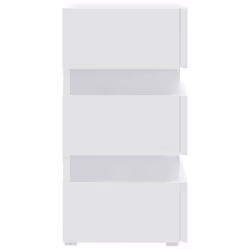 VidaXL 326840 nightstand/bedside table White - Additional view 6