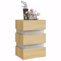 VidaXL 326843 nightstand/bedside table Oak