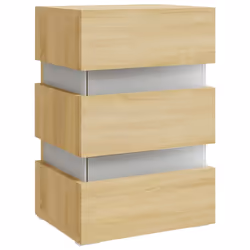VidaXL 326843 nightstand/bedside table Oak - Additional view 5