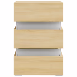 VidaXL 326843 nightstand/bedside table Oak - Additional view 6