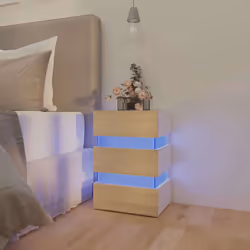 VidaXL 326845 nightstand/bedside table