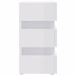 VidaXL 326846 nightstand/bedside table White - Additional view 6