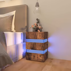 VidaXL 326848 nightstand/bedside table Oak