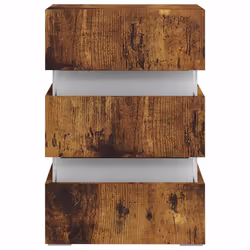 VidaXL 326848 nightstand/bedside table Oak - Additional view 6