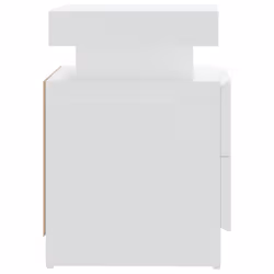 VidaXL 326849 nightstand/bedside table White - Additional view 5