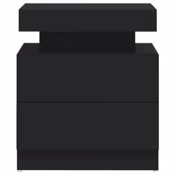 VidaXL 326850 nightstand/bedside table Black - Additional view 4