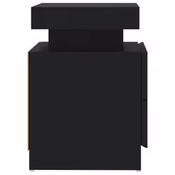 VidaXL 326850 nightstand/bedside table Black - Additional view 5