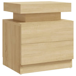 VidaXL 326852 nightstand/bedside table Oak