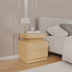 VidaXL 326852 nightstand/bedside table Oak