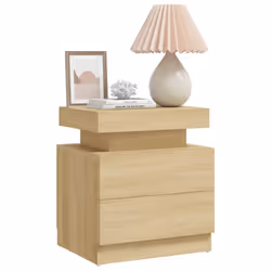VidaXL 326852 nightstand/bedside table Oak