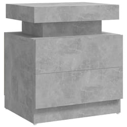 VidaXL 326853 nightstand/bedside table Concrete colour