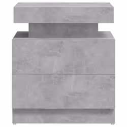 VidaXL 326853 nightstand/bedside table Concrete colour - Additional view 4