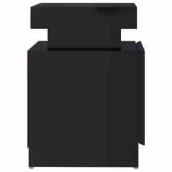 VidaXL 326856 nightstand/bedside table Black - Additional view 5