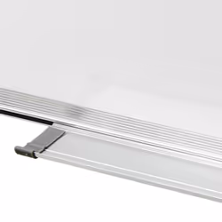 vidaXL Magnetic Whiteboard White Steel Presentation Supply Dry-Erase Board - Additional view 7