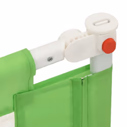 vidaXL Toddler Safety Bed Rail Green 100x25 cm Fabric Baby Cot Bed Protection - Additional view 5