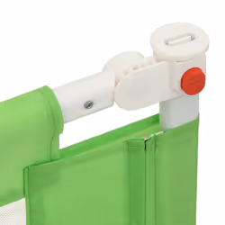 vidaXL Toddler Safety Bed Rail Green 120x25 cm Fabric Baby Cot Bed Protection - Additional view 5