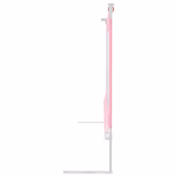 vidaXL Toddler Safety Bed Rail Pink 140x25 cm Fabric Baby Cot Bed Protection - Additional view 4