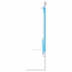 vidaXL Toddler Safety Bed Rail Blue 150x25 cm Fabric Baby Cot Bed Protection - Additional view 4