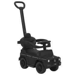 vidaXL Push Walk Car Mercedes-Benz G63 Kids Pedal Riding Vehicle Multi Colors - black