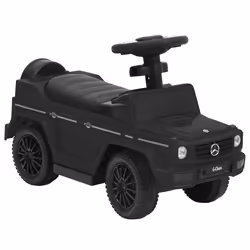 vidaXL Push Walk Car Mercedes-Benz G63 Kids Pedal Riding Vehicle Multi Colors - black - Additional view 5