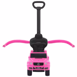 vidaXL Push Walk Car Mercedes-Benz G63 Kids Pedal Riding Vehicle Multi Colors - pink