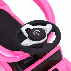 vidaXL Push Walk Car Mercedes-Benz G63 Kids Pedal Riding Vehicle Multi Colors - pink - Additional view 6