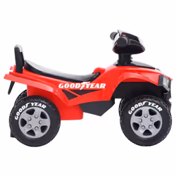vidaXL Children's Ride-on Quad Good Year Red for Baby kids Vehicles Car Toy