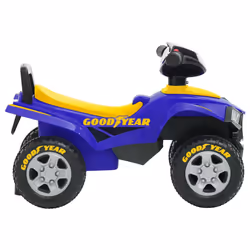 vidaXL Children's Ride-on Quad Good Year Blue for Baby kids Vehicles Car Toy - Additional view 2