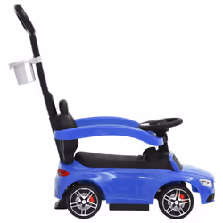 vidaXL Push Walk Car Mercedes-Benz C63 Blue Ride-on Baby Children Car Toy