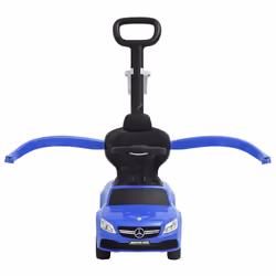 vidaXL Push Walk Car Mercedes-Benz C63 Blue Ride-on Baby Children Car Toy - Additional view 4