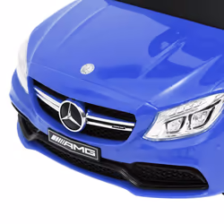vidaXL Push Walk Car Mercedes-Benz C63 Blue Ride-on Baby Children Car Toy - Additional view 6