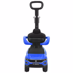 vidaXL Step Car Volkswagen T-Roc Blue Game Garden Ride-on Toy Pedal Vehicle